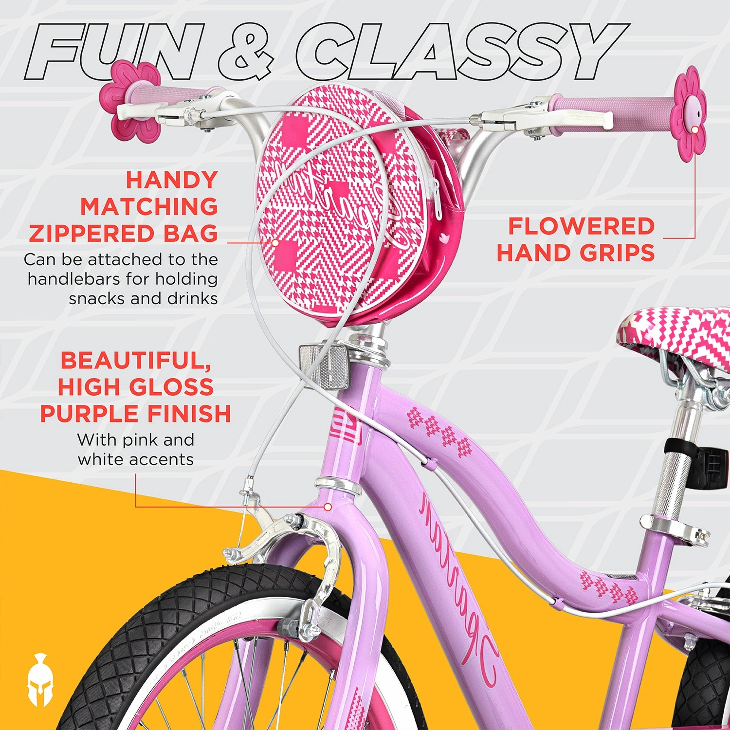 Spartan 20" Serena Bicycle w/ Training Wheels