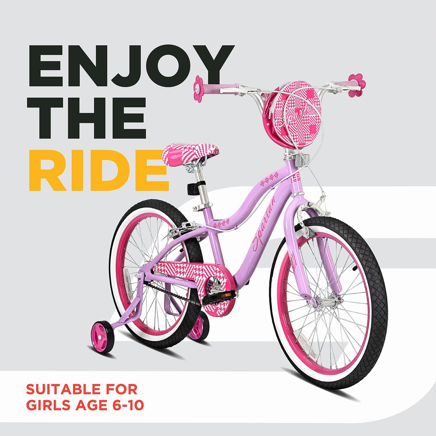 Spartan 20" Serena Bicycle w/ Training Wheels
