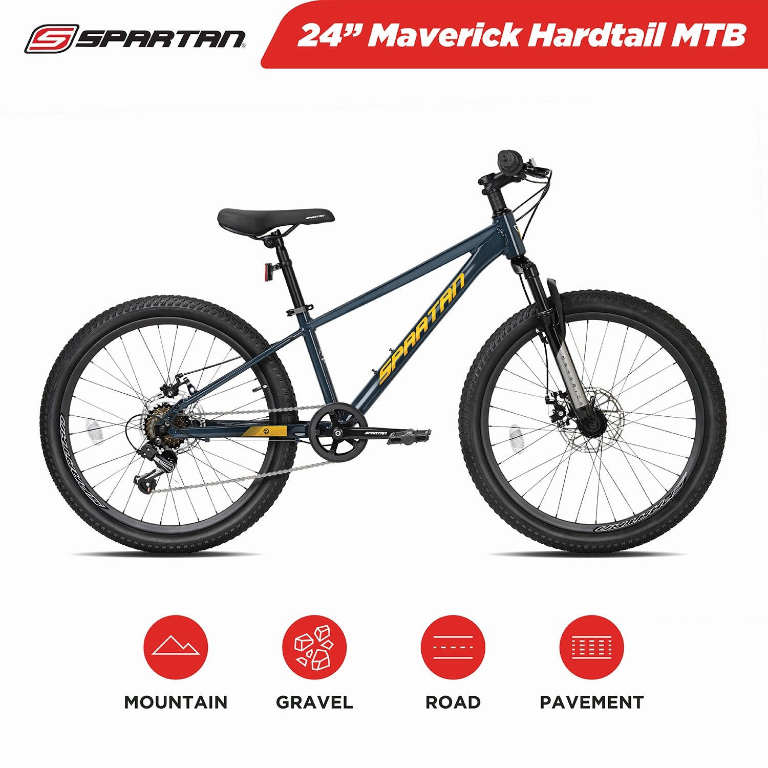 Spartan 24" Maverick MTB
