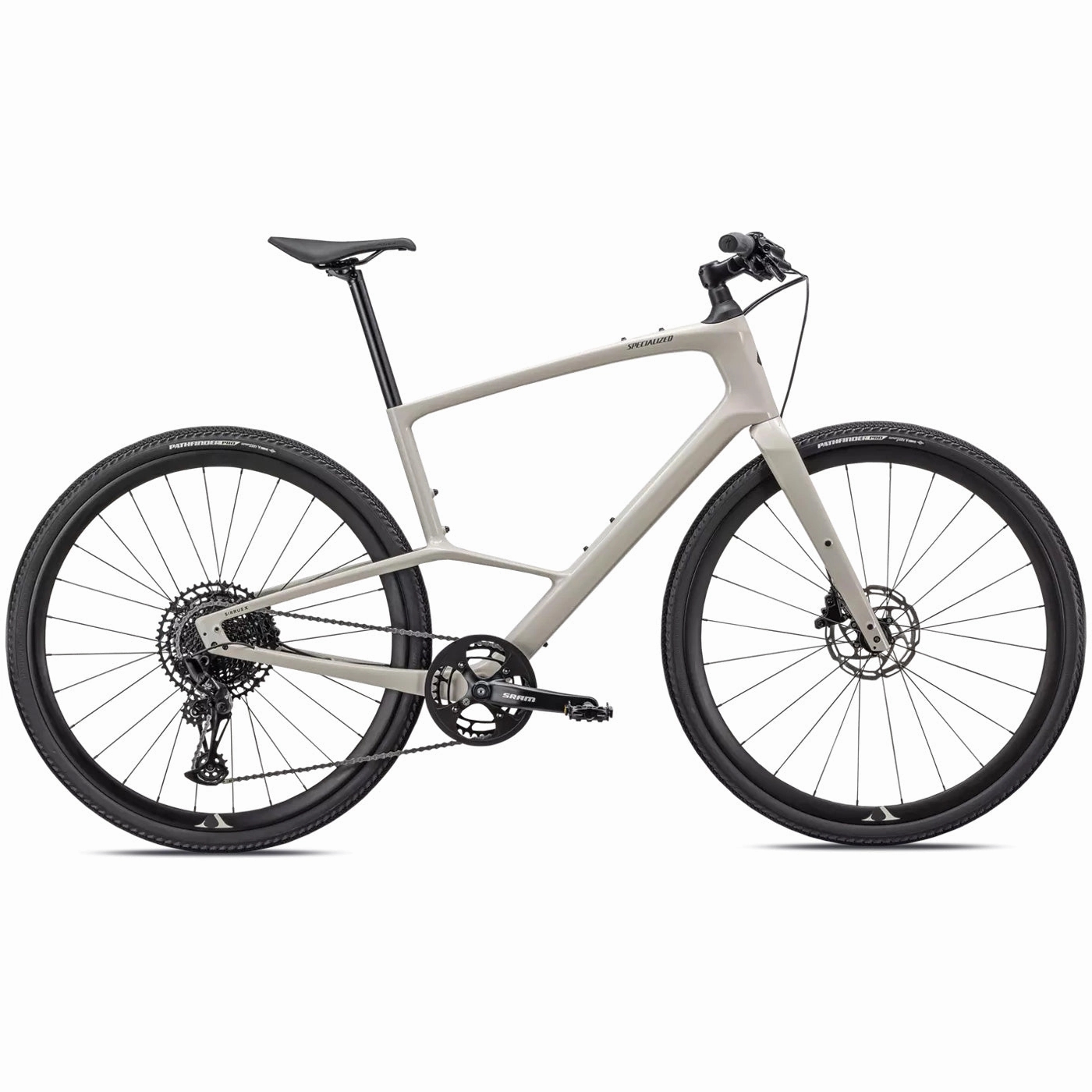 Specialized Sirrus X 5.0 Carbon - White