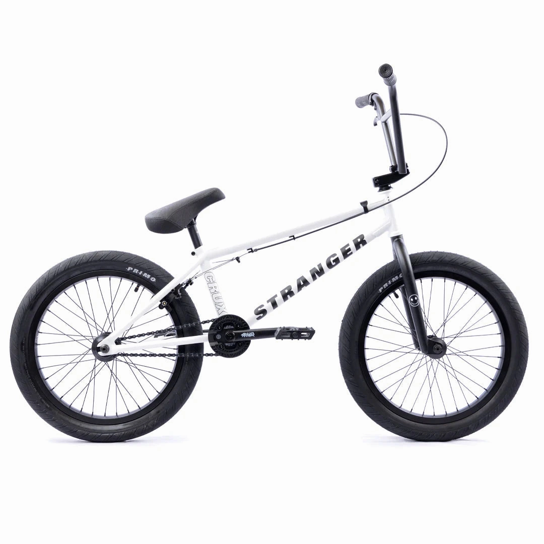 Stranger Crux 21 Complete BMX Bike - Matt White
