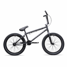 Stranger Level 20.75 Complete BMX Bike LHD Cassette - Matt Black