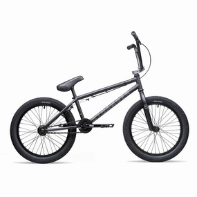 Stranger Level 20.75 Complete BMX Bike RHD Freecoaster - Matt Black