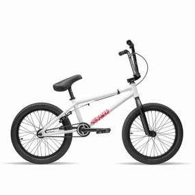 Stranger Mini Mac 18 Complete BMX Bike - Matt White