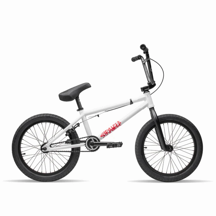 Stranger Mini Mac 18 Complete BMX Bike - Matt White