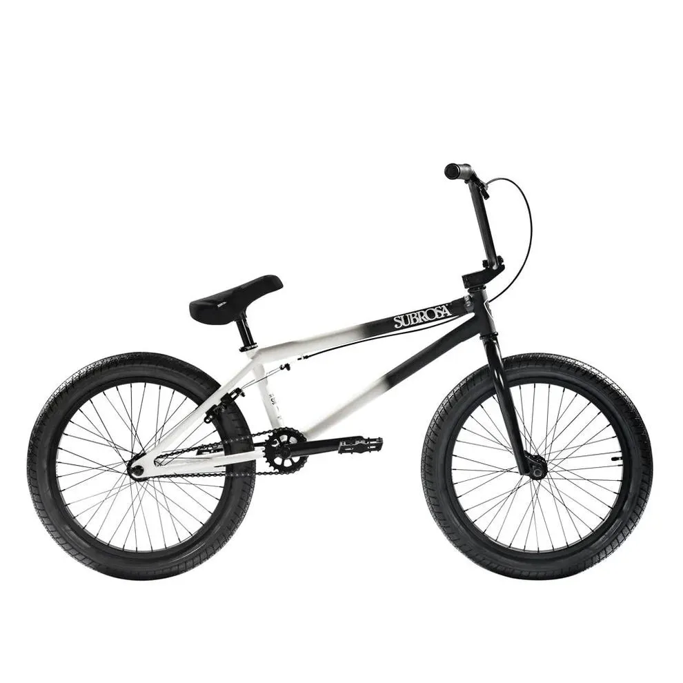 Subrosa Sono XL Complete BMX Bike - Satin White/Black Fade