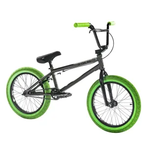 Subrosa Tiro 18" Complete BMX Bike - Gun Metal Grey/Swamp Green