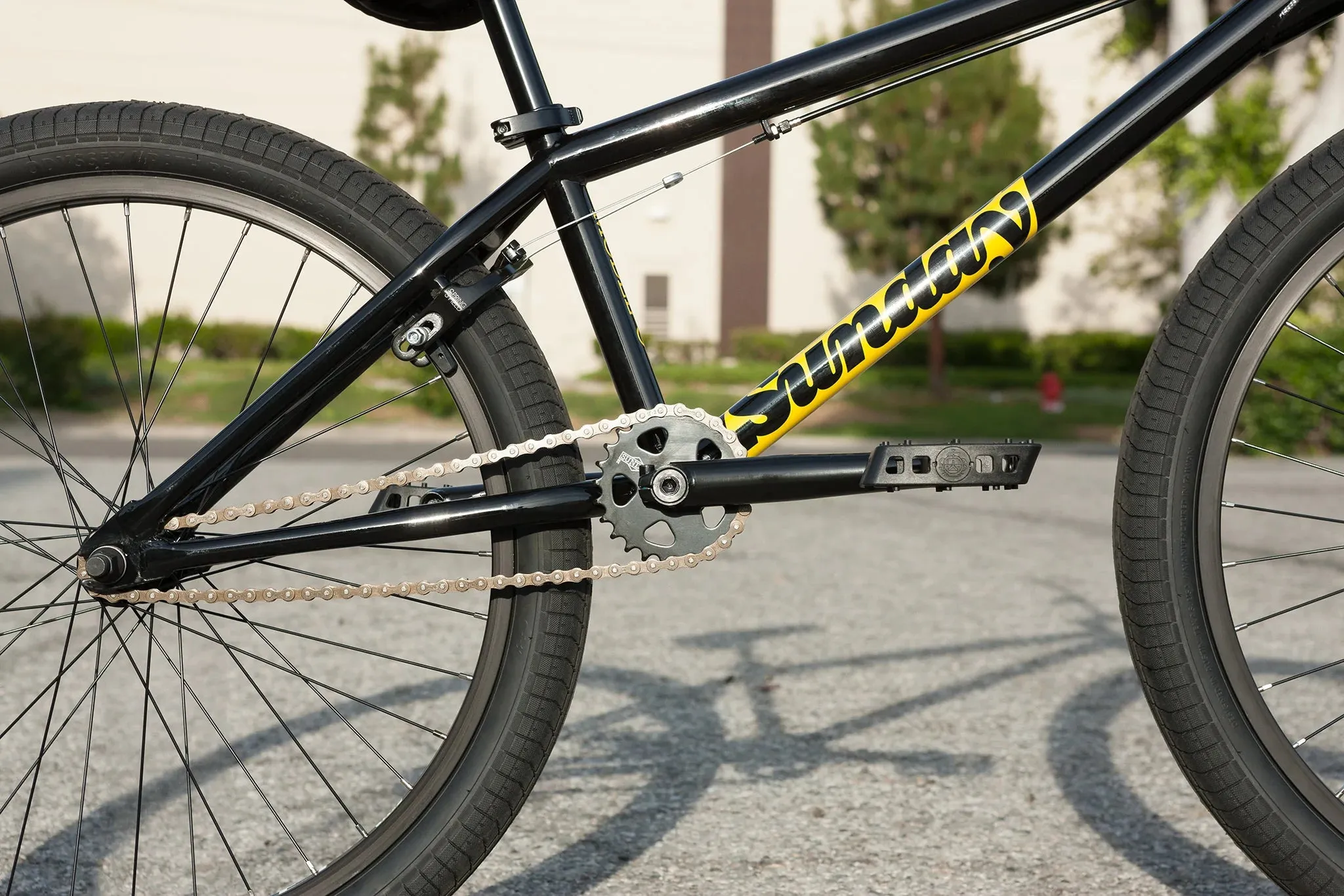 Sunday 2023 Model C 24 Complete BMX Bike - Gloss Black