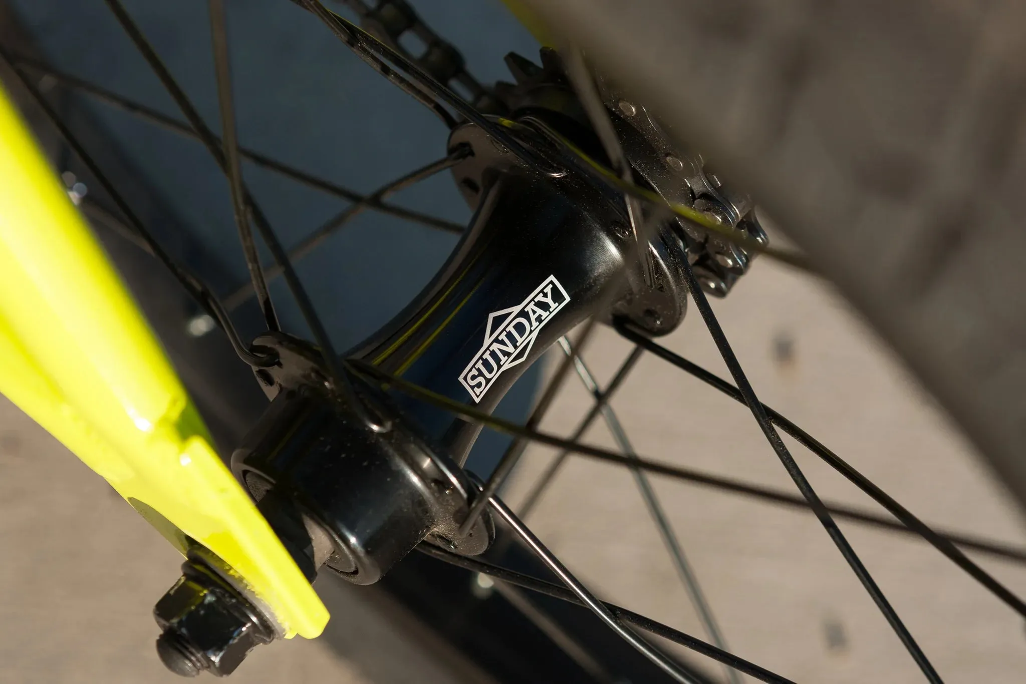 Sunday Blueprint 16 Complete BMX Bike - Gloss Bright Yellow