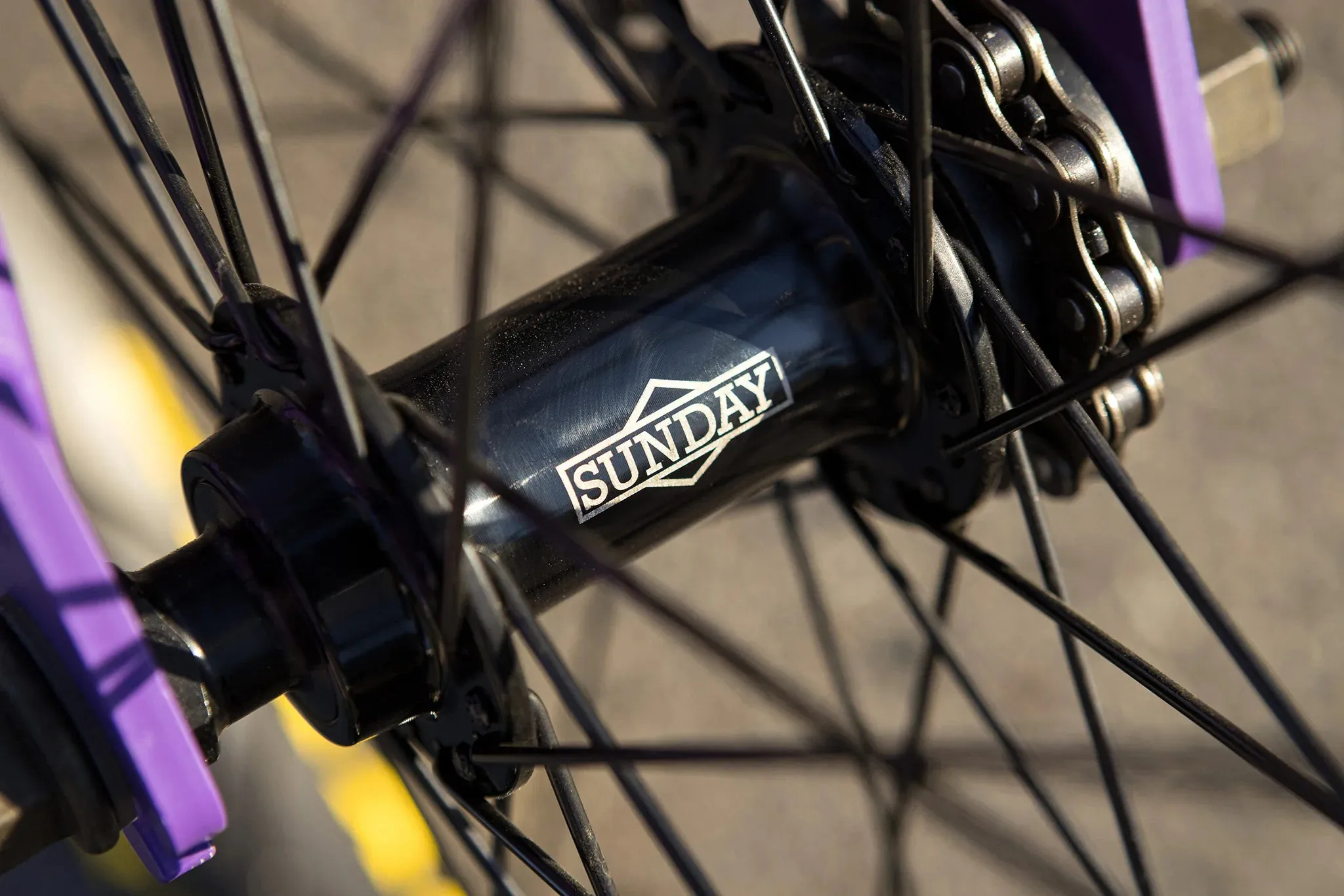 Sunday High C 29 Complete BMX Bike - Matte Grape Soda