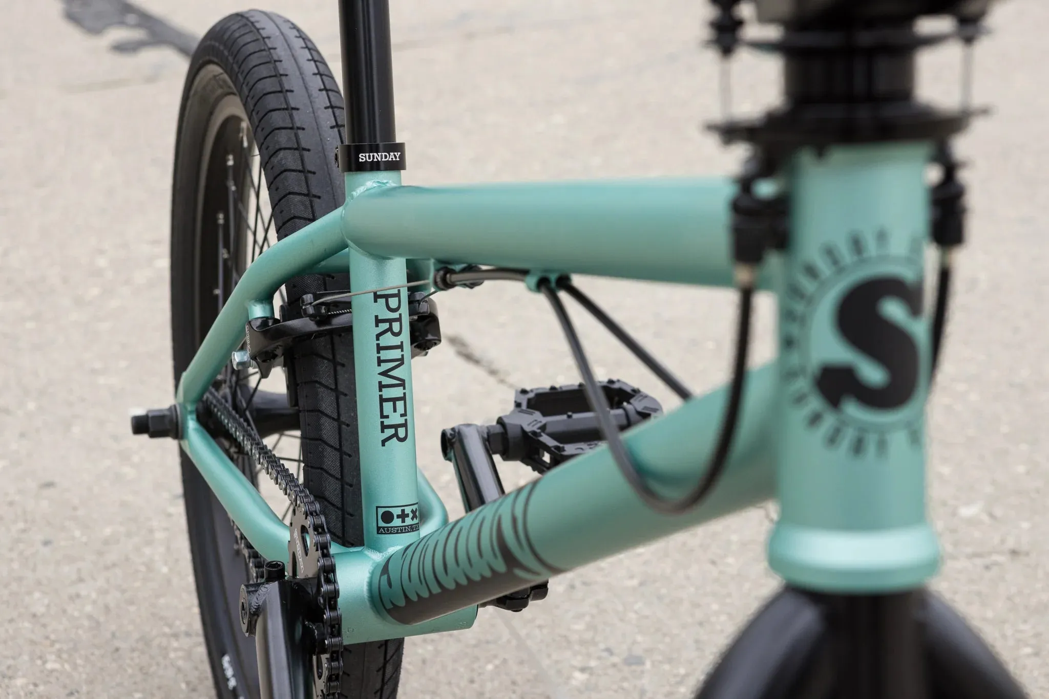 Sunday Primer Park 20.5 Complete BMX Bike - Matte Ice Green