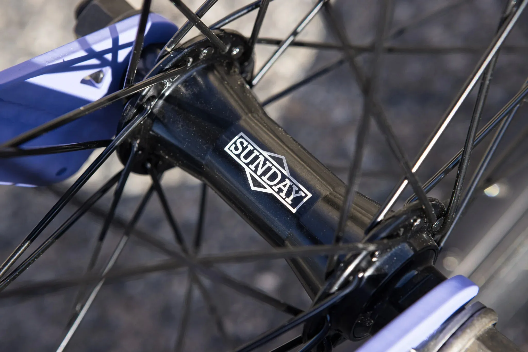 Sunday Scout 21 Complete BMX Bike - Matte Blue Lavender