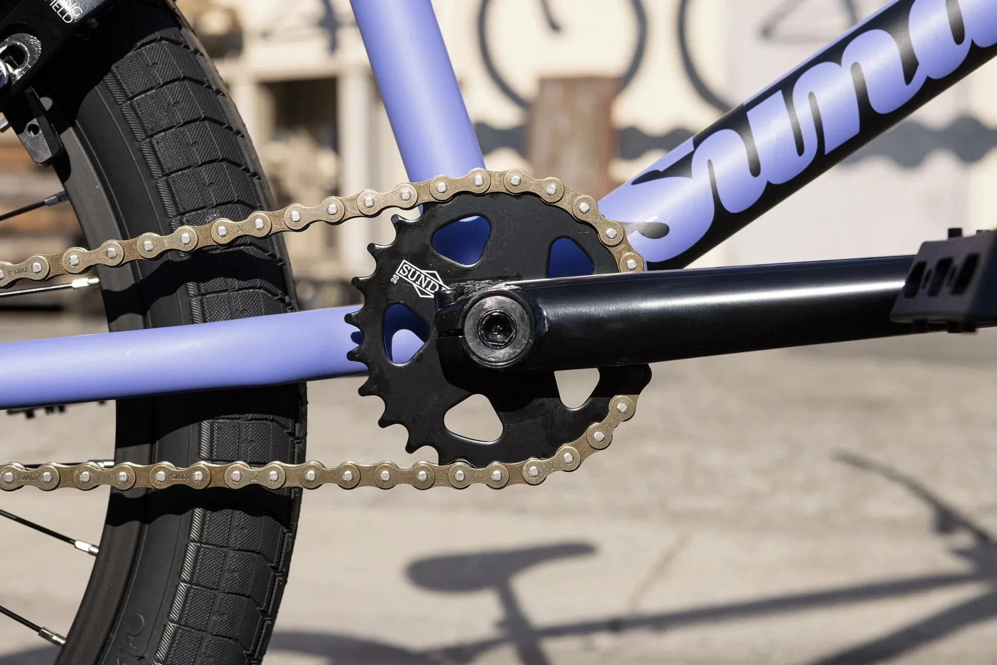Sunday Scout 21 Complete BMX Bike - Matte Blue Lavender