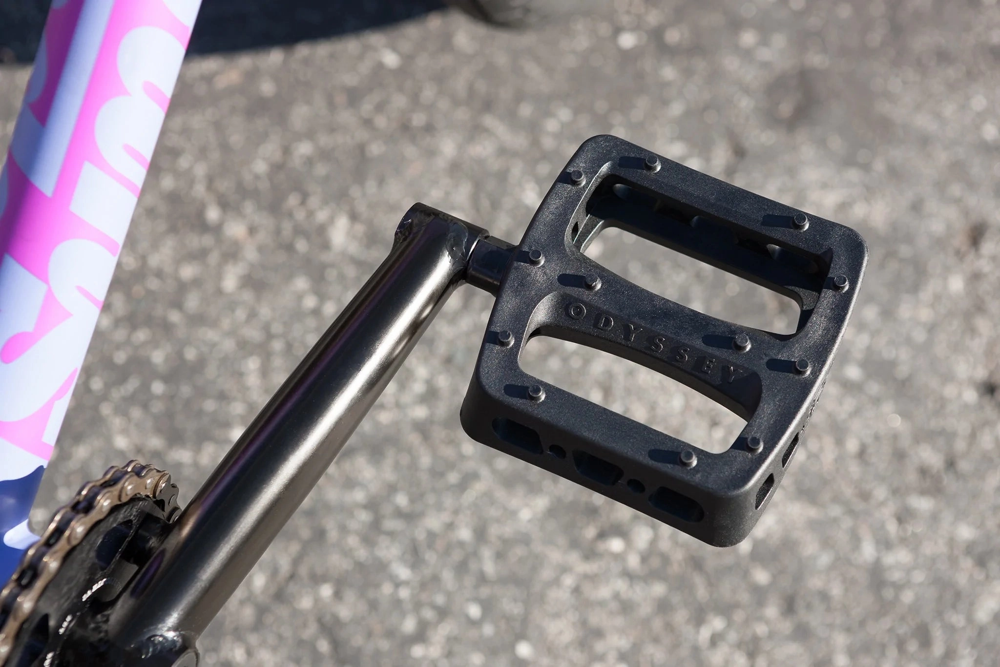 Sunday 2023 Street Sweeper Jake Seeley Signature 20.75 Complete BMX Bike - Matte Blue Lavender (LHD)