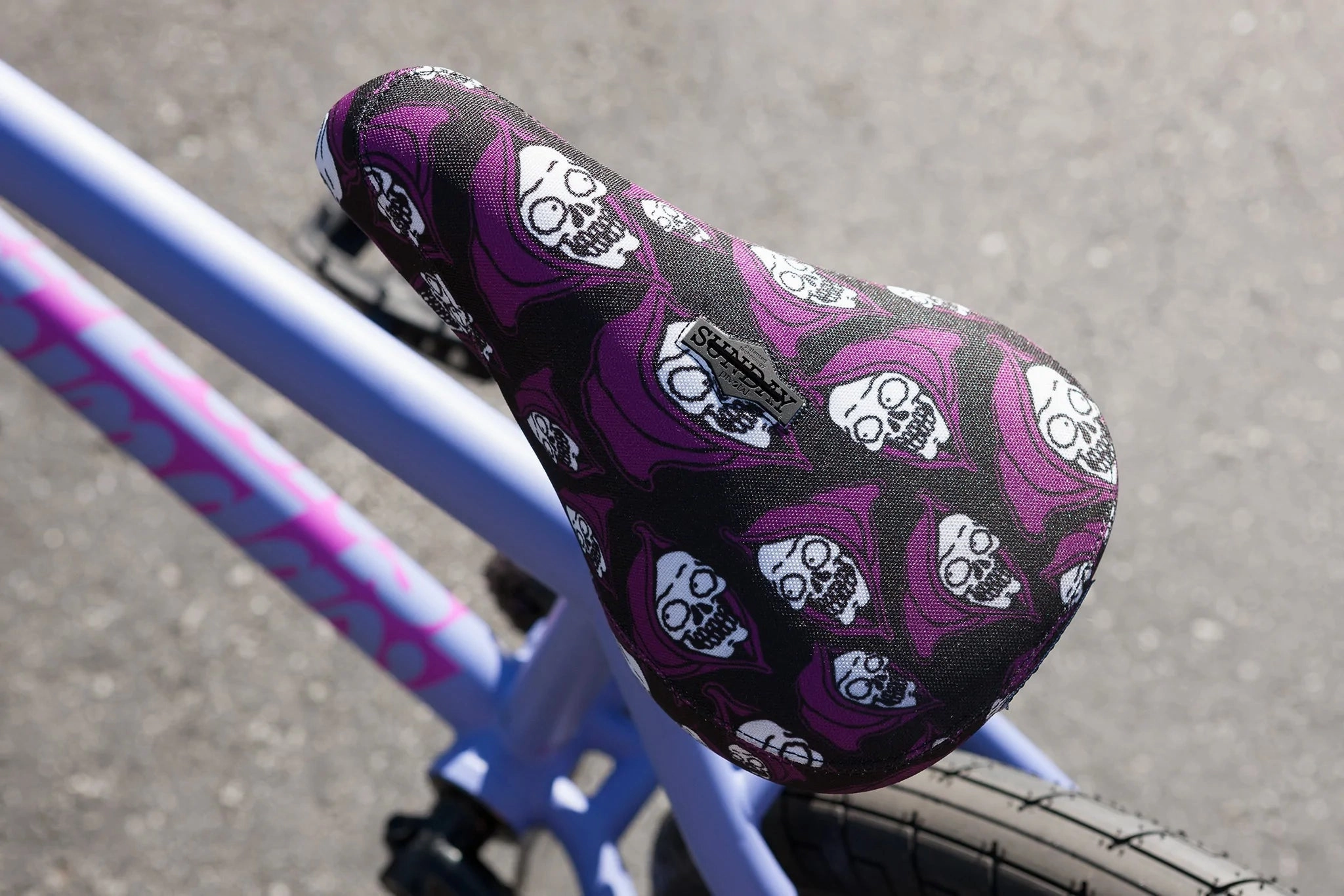 Sunday 2023 Street Sweeper Jake Seeley Signature 20.75 Complete BMX Bike - Matte Blue Lavender (LHD)