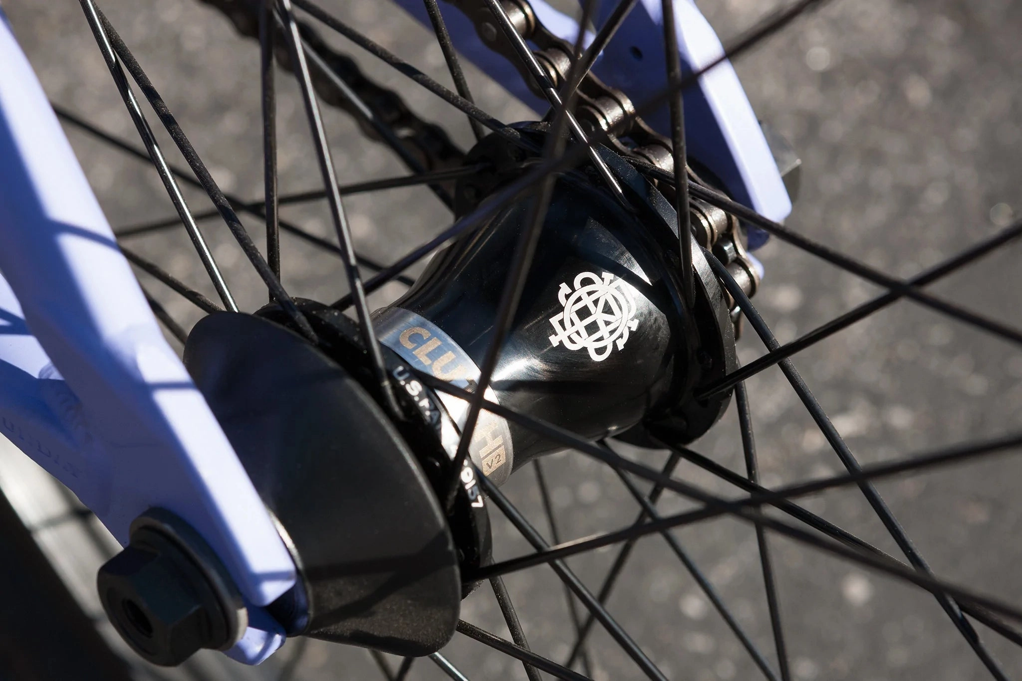 Sunday 2023 Street Sweeper Jake Seeley Signature 20.75 Complete BMX Bike - Matte Blue Lavender (LHD)