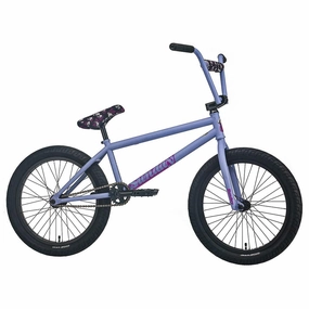 Sunday 2023 Street Sweeper Jake Seeley Signature 20.75 Complete BMX Bike - Matte Blue Lavender (LHD)