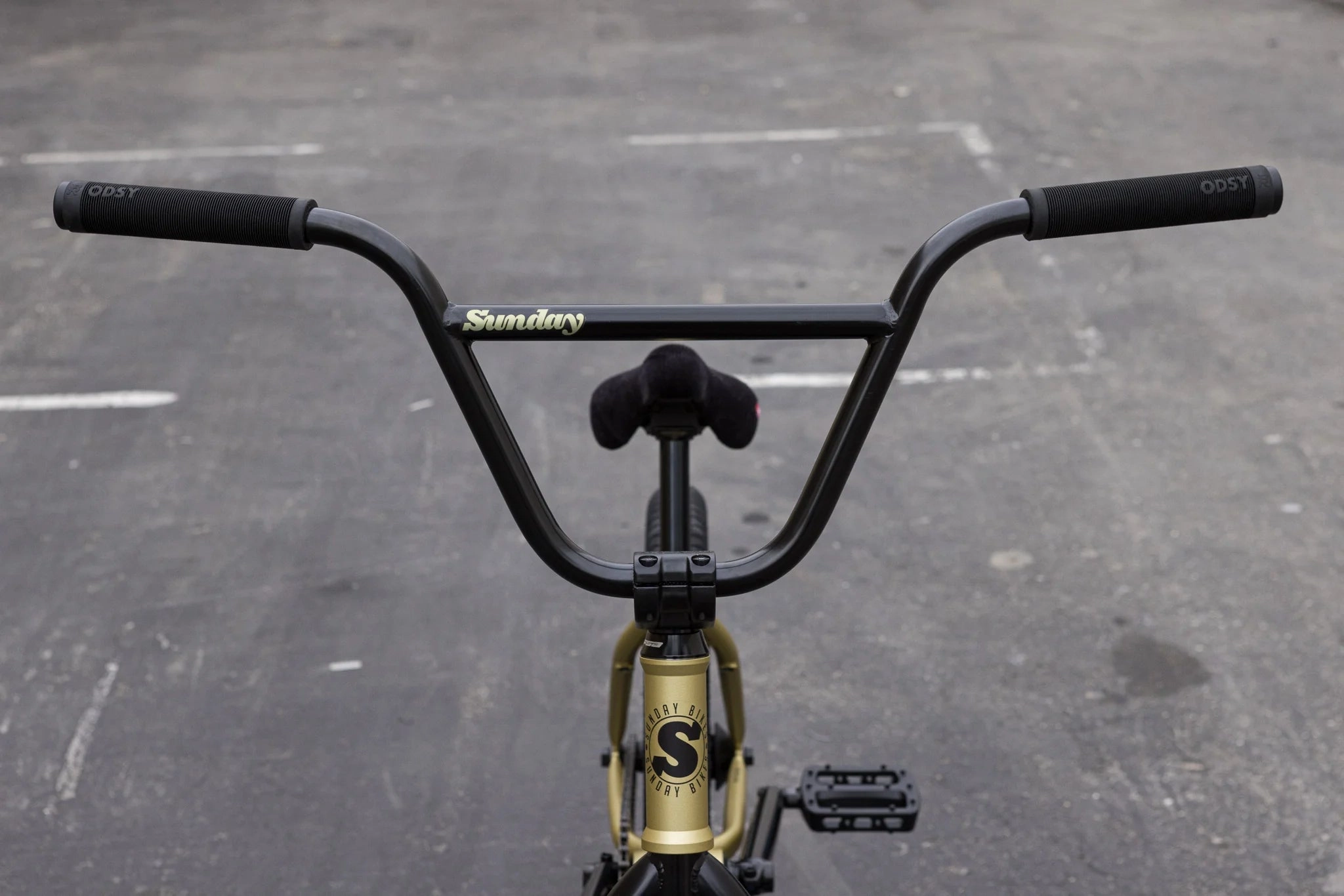 Sunday 2025 Forecaster (FC) Broc Raiford Signature 21 Complete BMX Bike - Matte Metallic Gold (LHD)