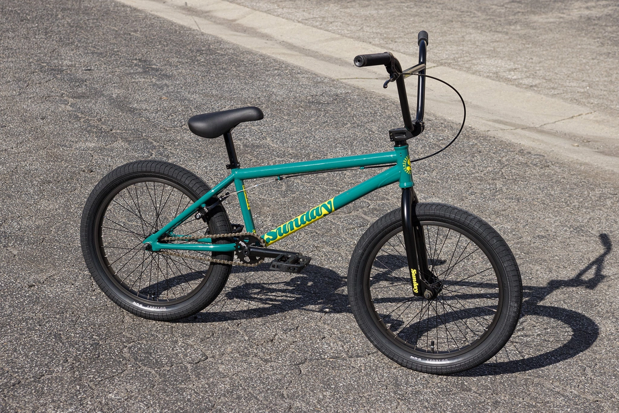 Sunday 2025 Scout 20.75 Complete BMX Bike - Gloss Pine Green