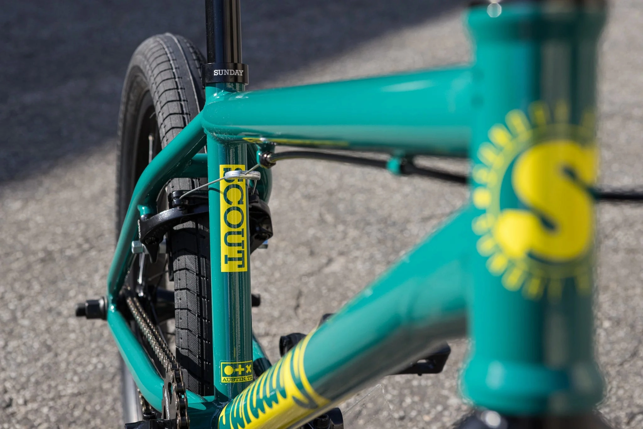 Sunday 2025 Scout 20.75 Complete BMX Bike - Gloss Pine Green