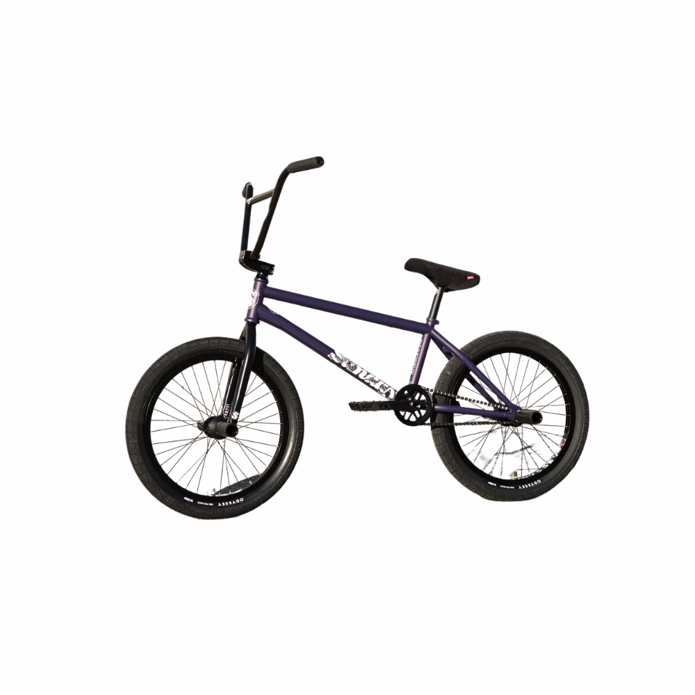 Sunday Darkwave Broc Raiford Authentic 21.25 LHD Complete BMX - Matte Midnight Purple