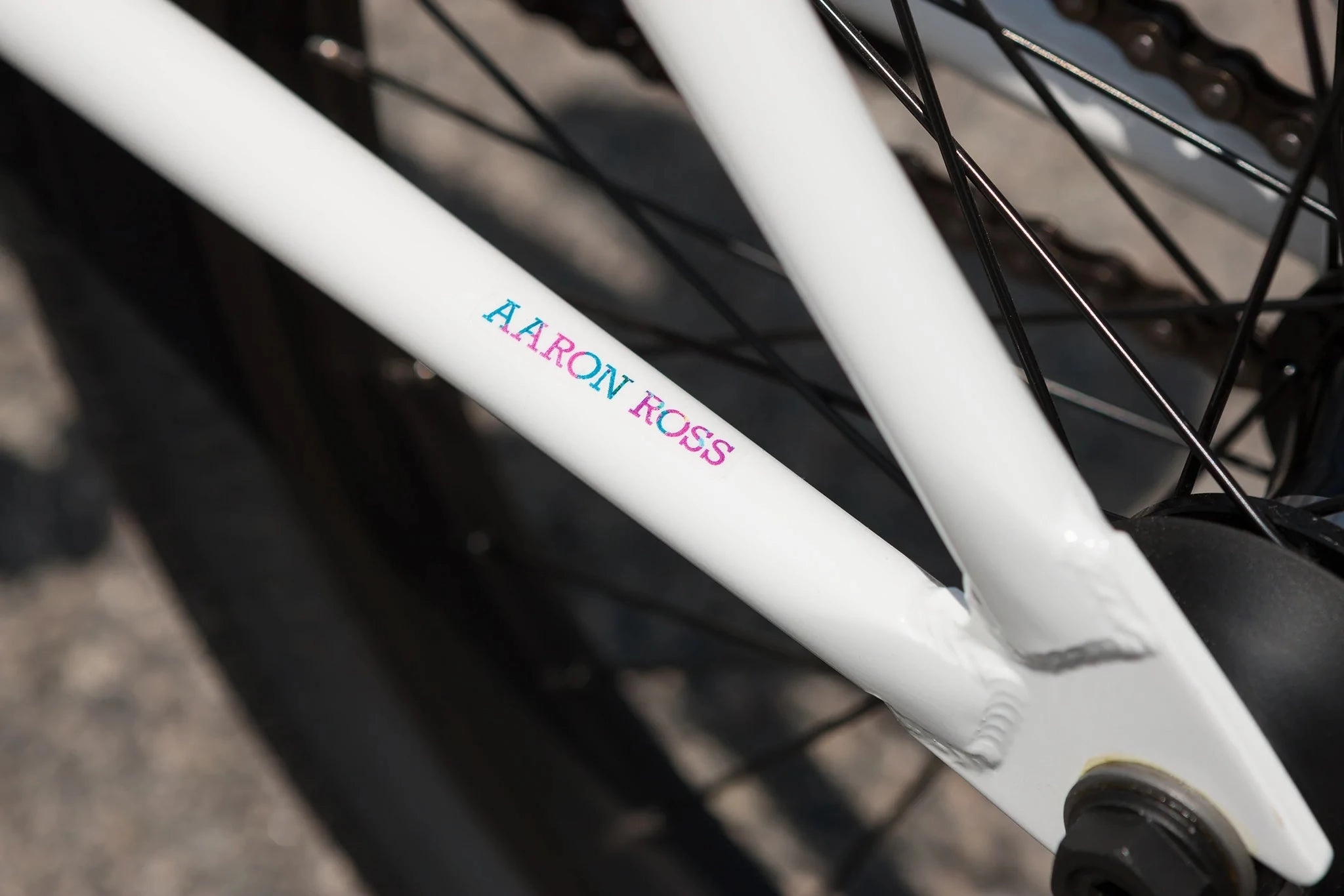 Sunday Forecaster Aaron Ross Signature 20.5 Complete BMX Bike - Gloss White