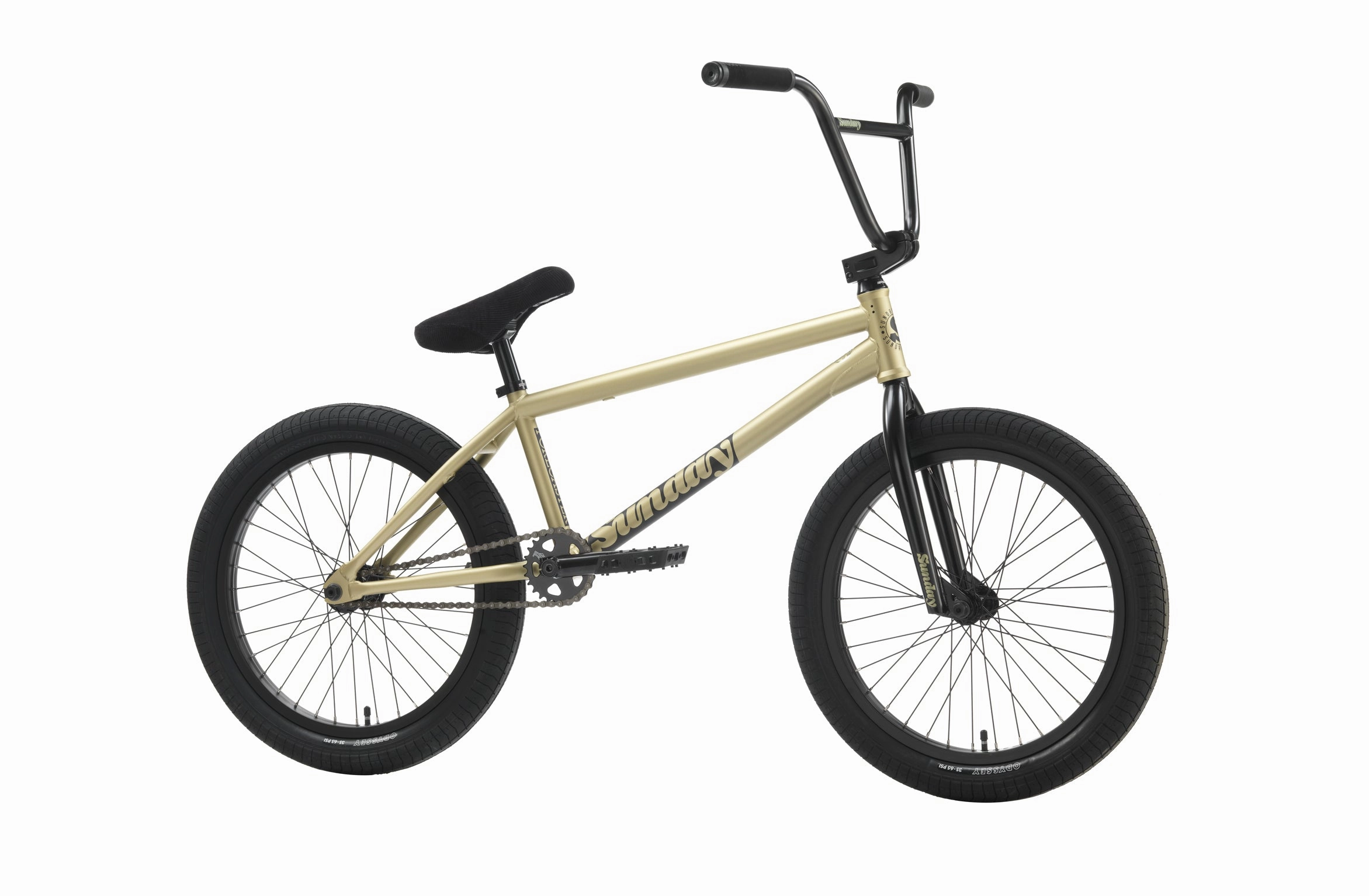 Sunday Forecaster (FC) Broc Raiford Signature 21 Complete BMX Bike - Matte Metallic Gold (RHD)