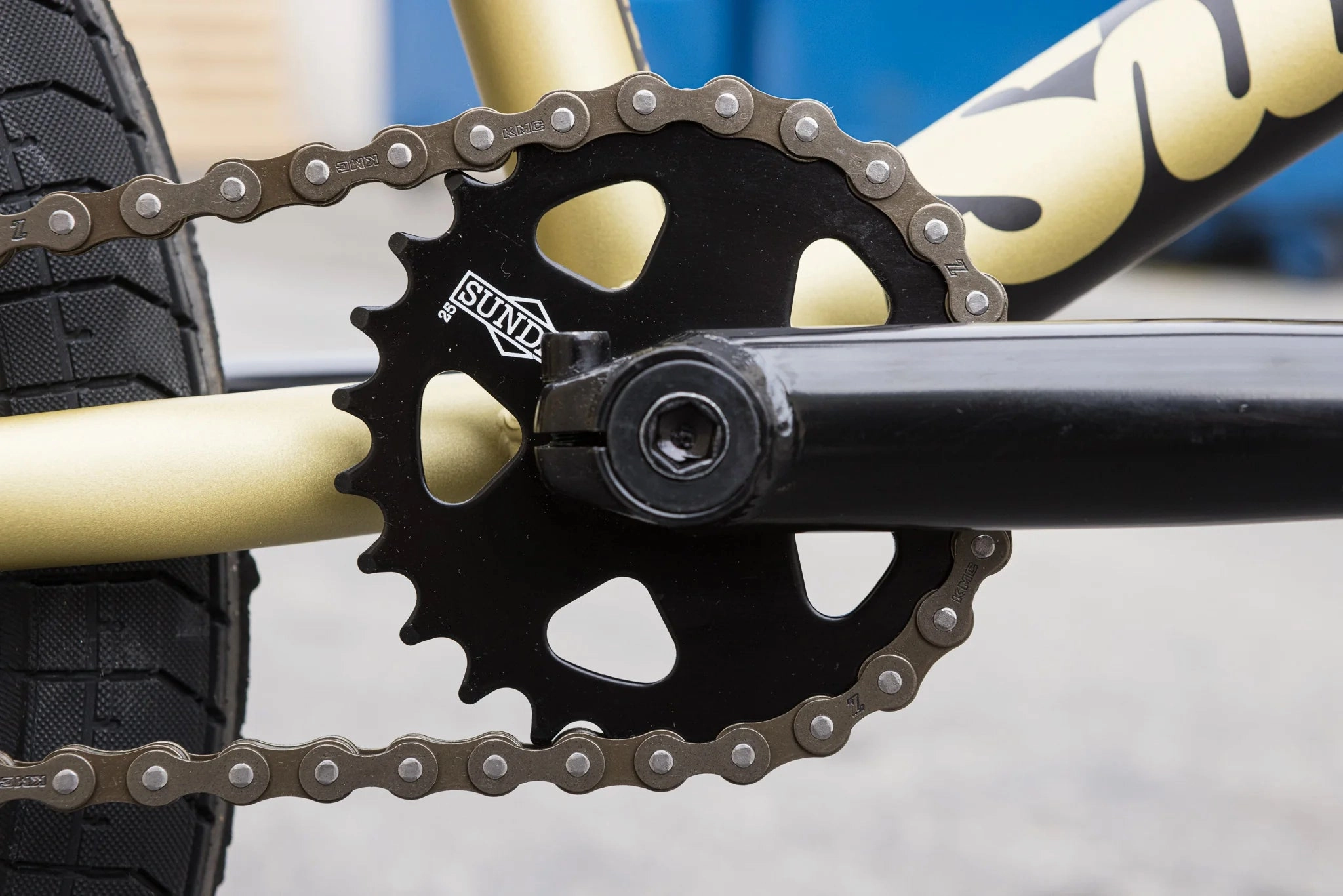 Sunday Forecaster (FC) Broc Raiford Signature 21 Complete BMX Bike - Matte Metallic Gold (RHD)