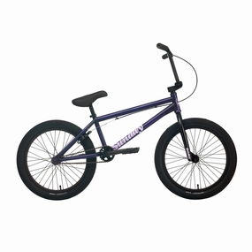 Sunday Scout 20.75 Complete BMX Bike - Matte Translucent Purple