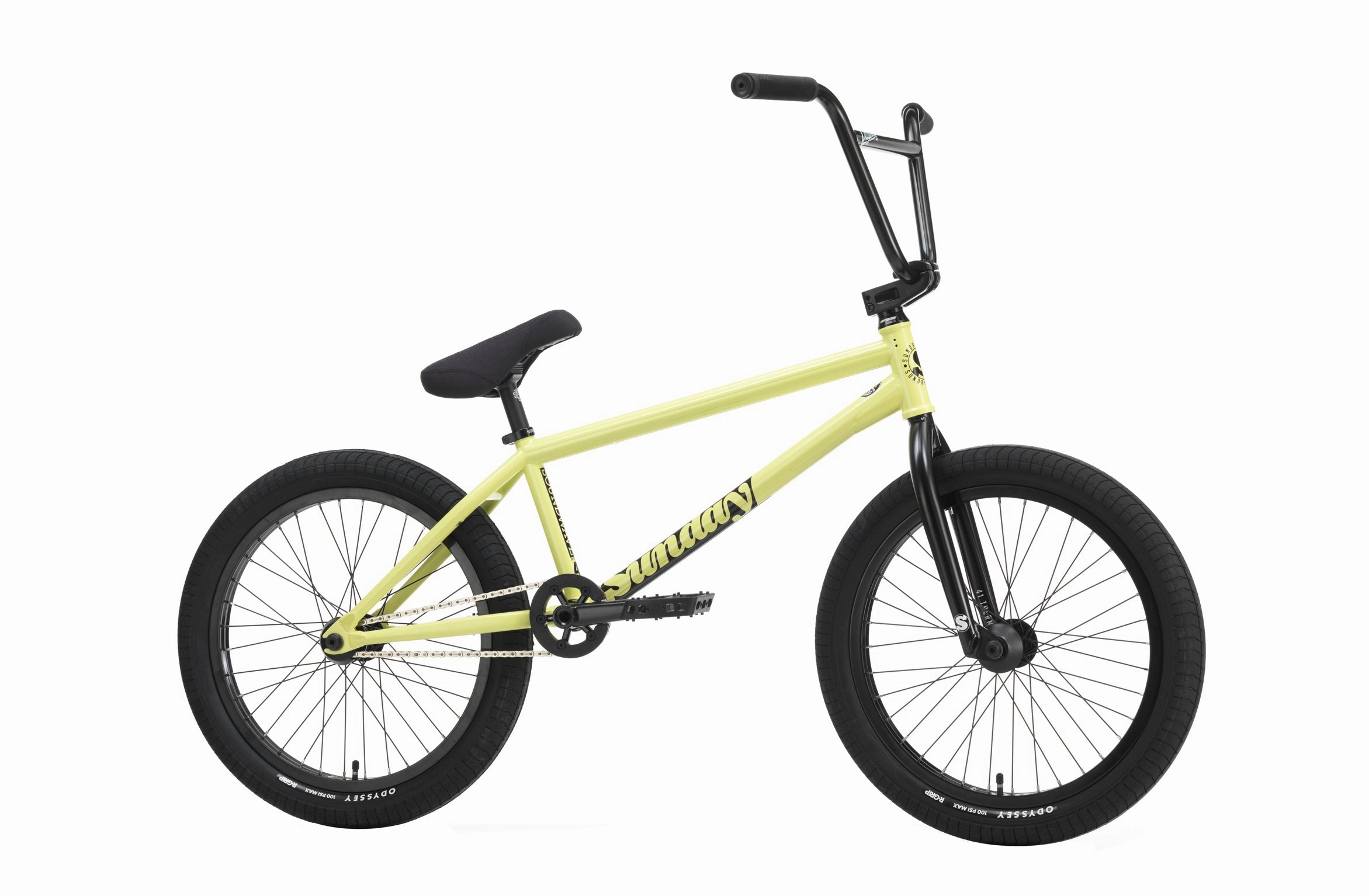 Sunday Soundwave Special (FC) 21 Complete BMX Bike - Gloss Notepad Yellow (LHD)