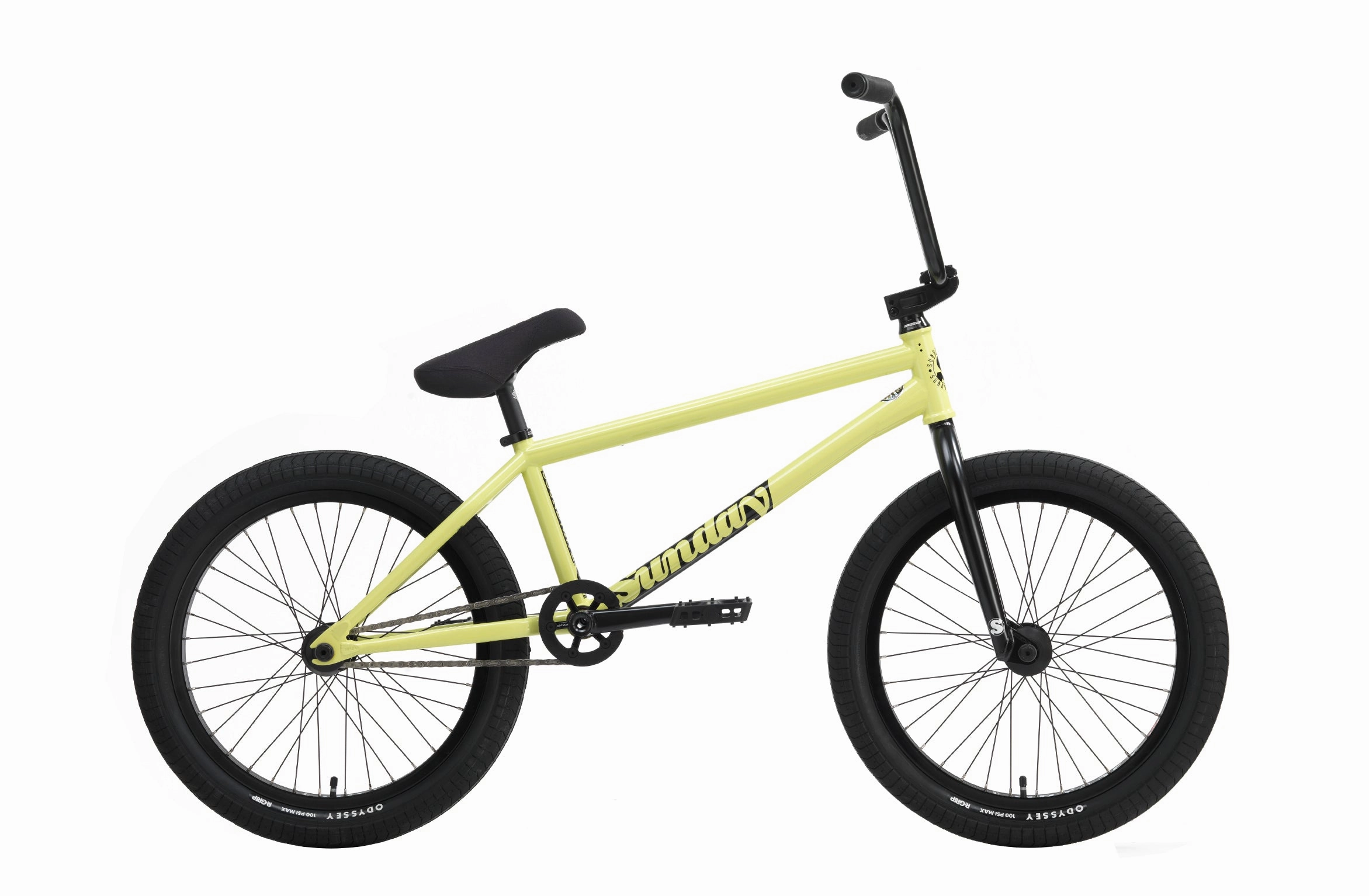 Sunday Soundwave Special (FC) 21 Complete BMX Bike - Gloss Notepad Yellow (LHD)