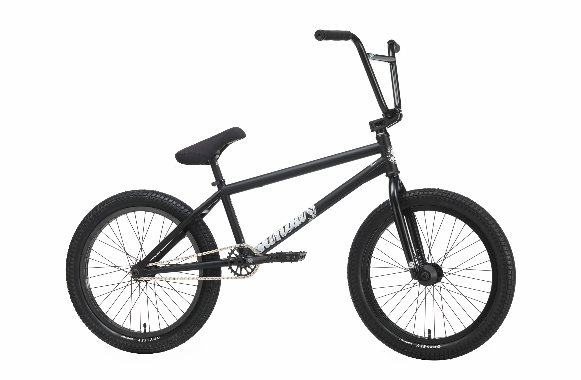 Sunday Wavelength (Csst) 21 Gary Young Signature Complete BMX Bike - Matte Black