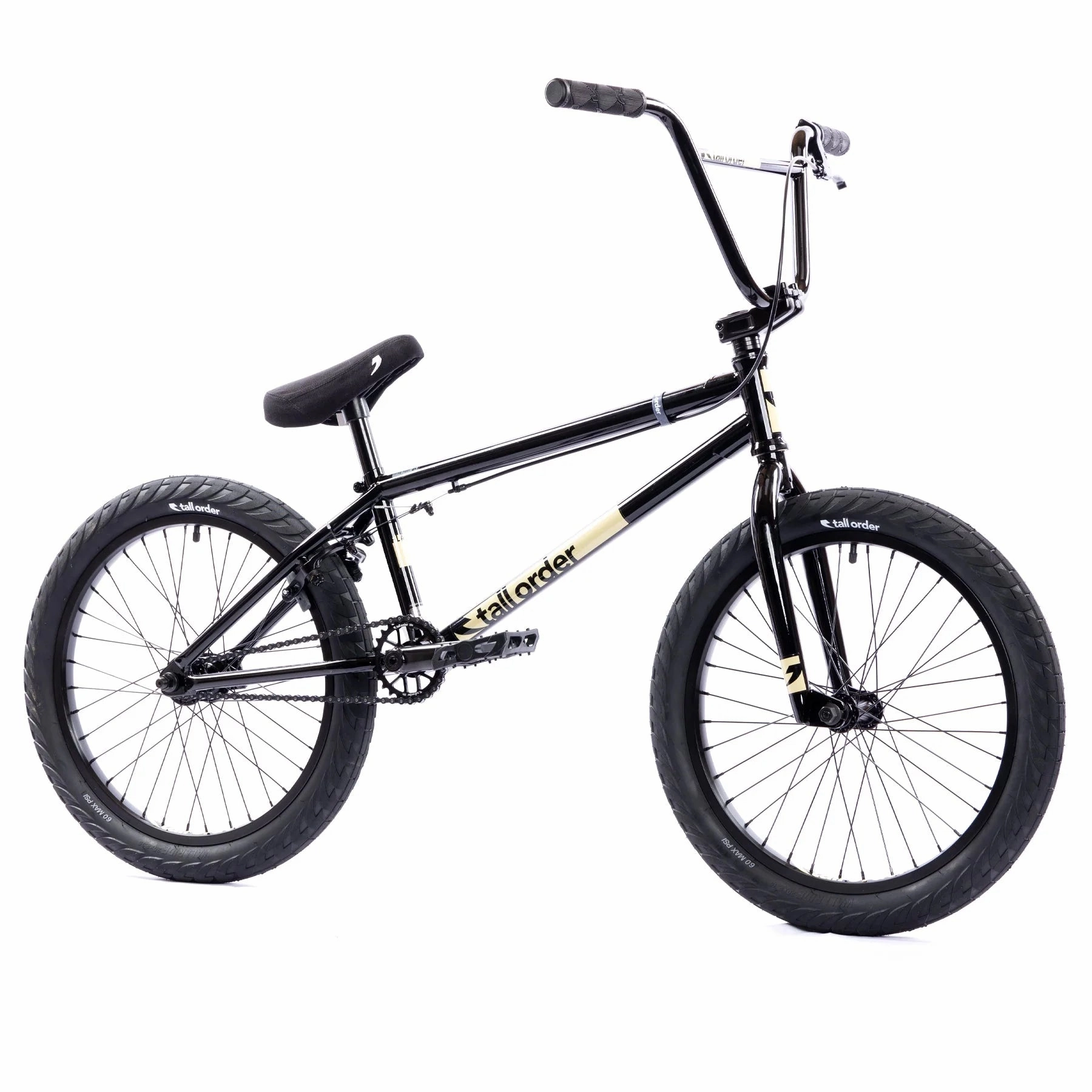 Tall Order Flair 20.6 Complete BMX Bike - Gloss Black