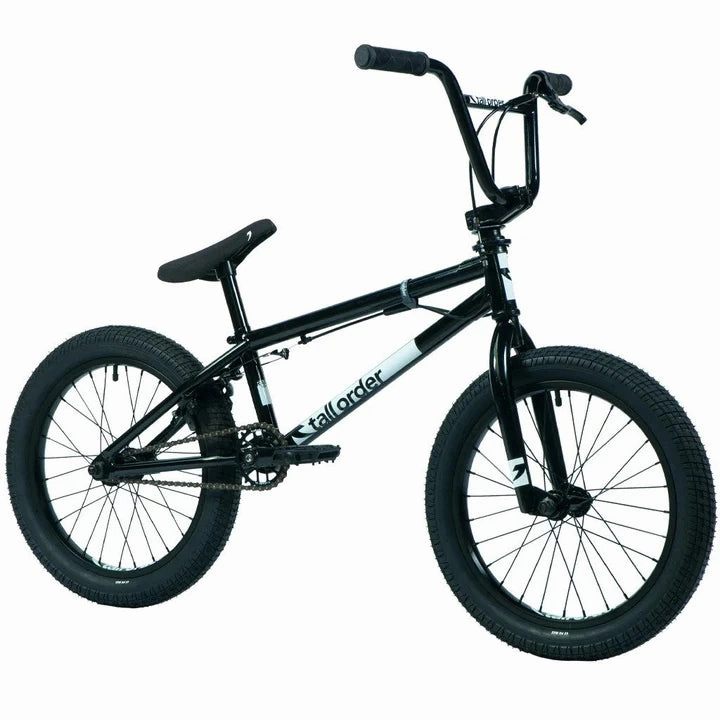 Tall Order Ramp 18 Complete BMX Bike - Gloss Black