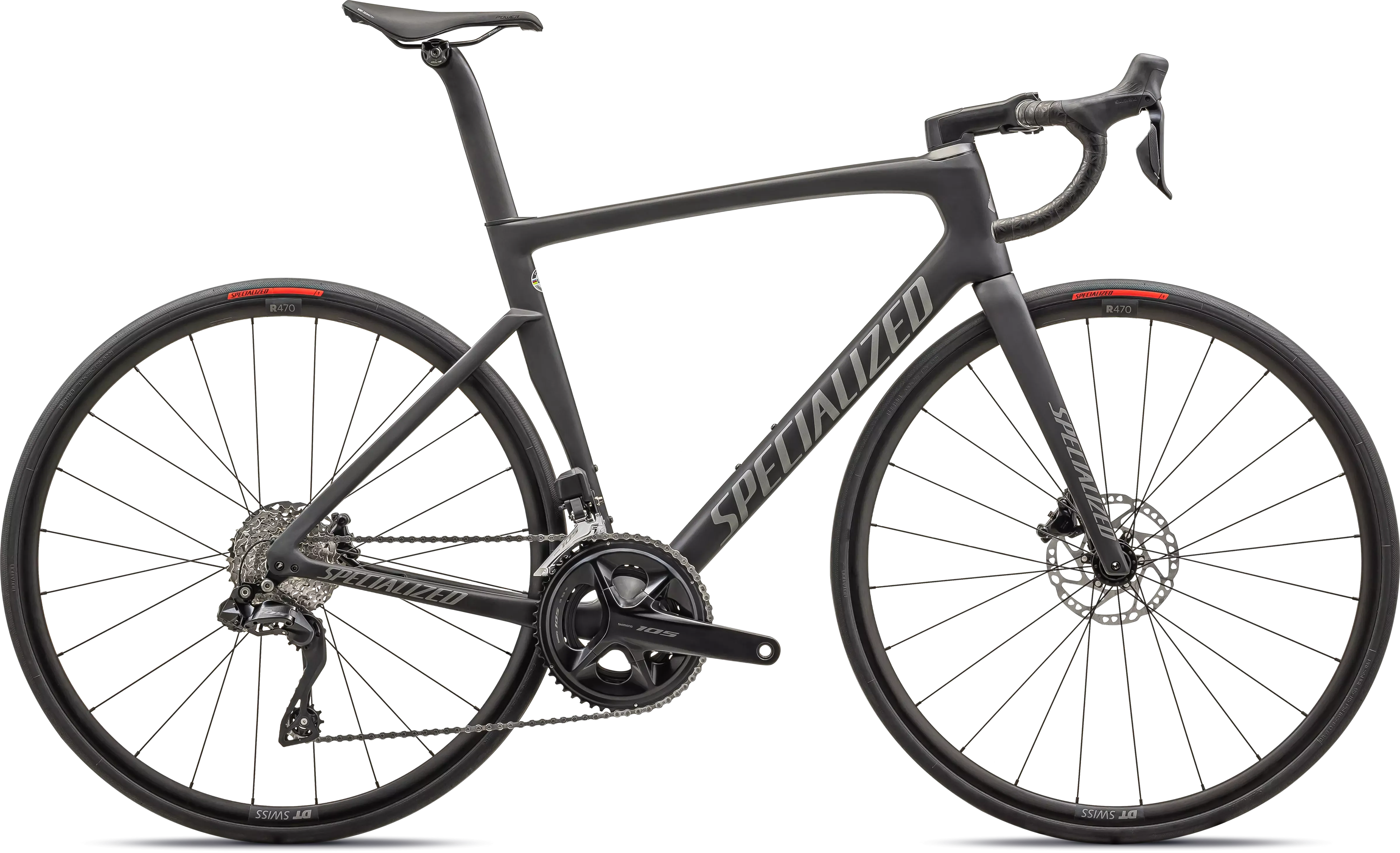 Tarmac SL7 Comp Satin Obsidian / Smoke