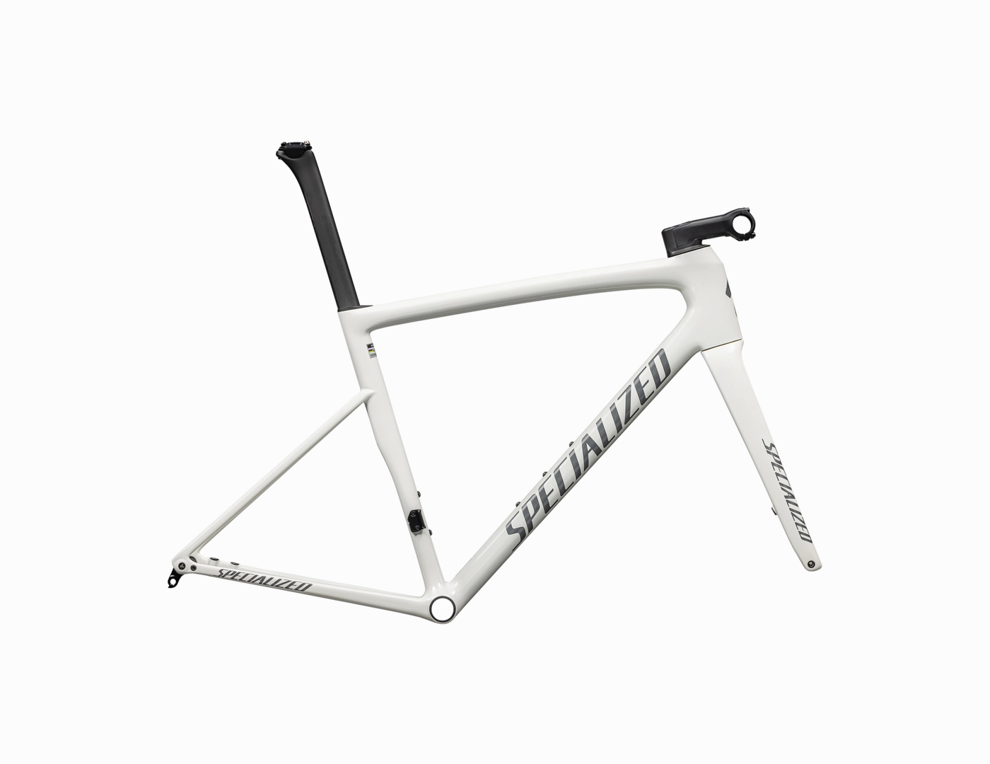 Tarmac SL8 Frameset Gloss Dune White / Black Pearl Over Ashen