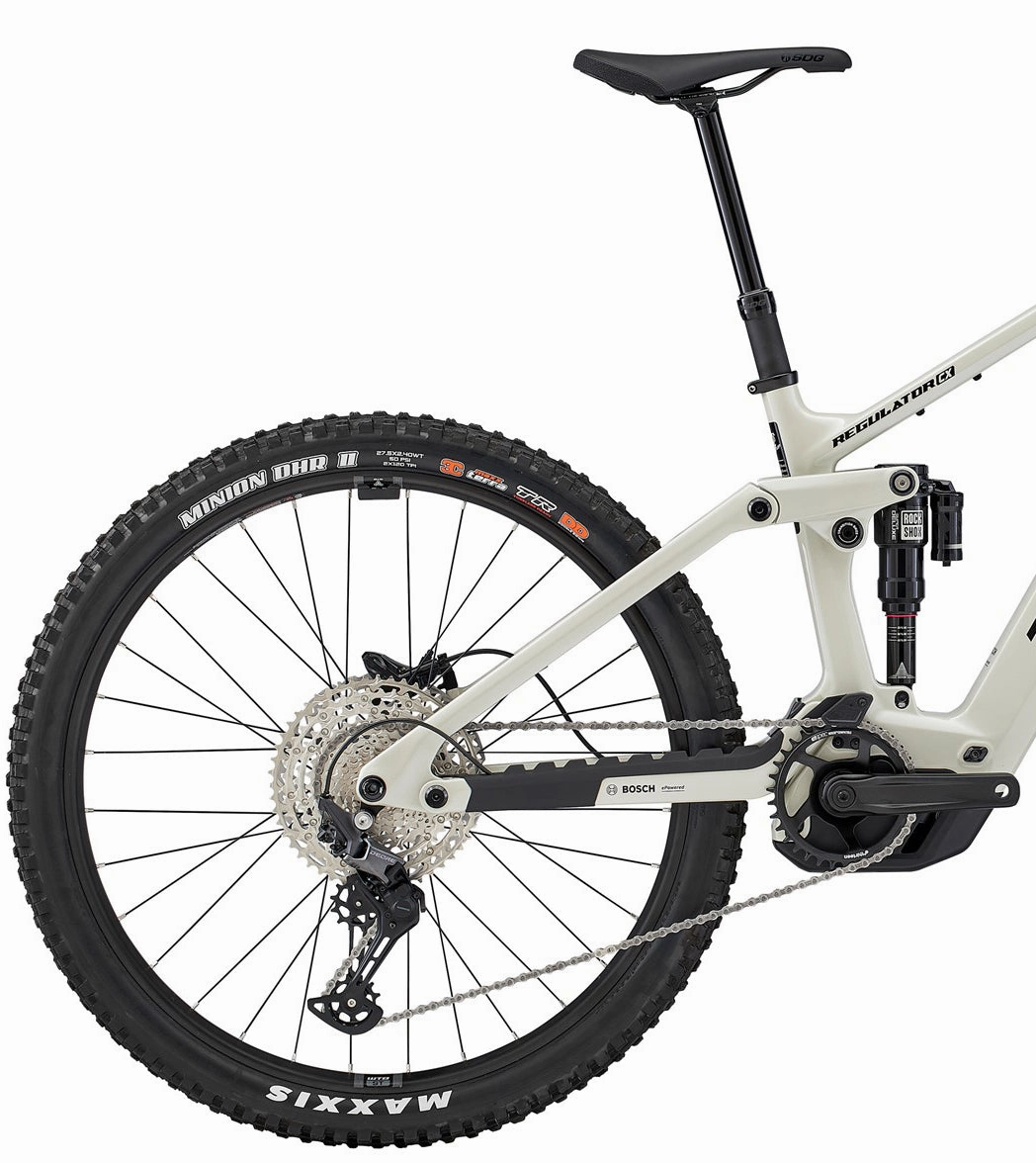Transition Regulator CX Carbon Full Suspension Electric Mountain Bike 2025 - White
