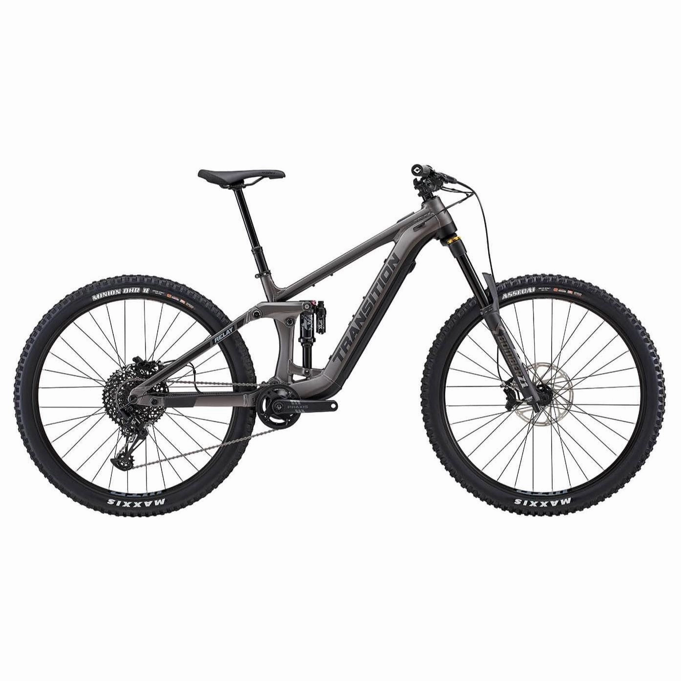 Transition Relay NX Alloy Electric Mountain Bike 2024 - Oxide Grey