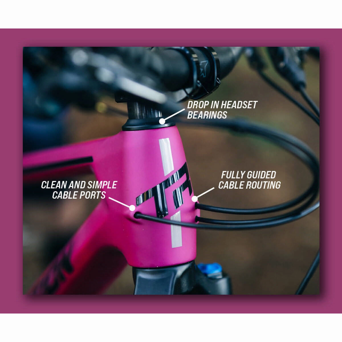Transition Smuggler GX Carbon Mountain Bike 2024 - Orchid
