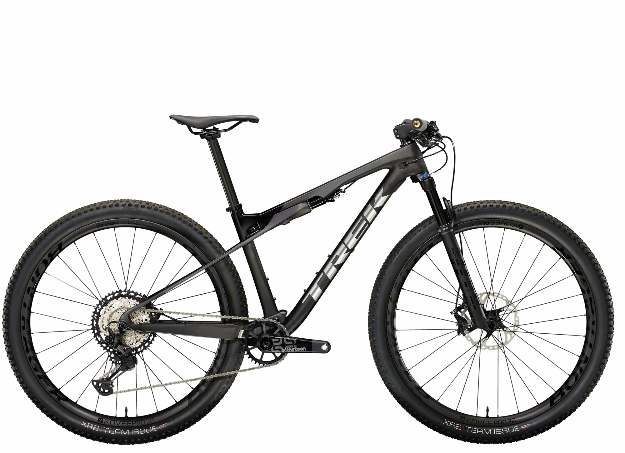 Trek Supercaliber 9.8 XT - Matte Raw Carbon/Gloss Trek Black