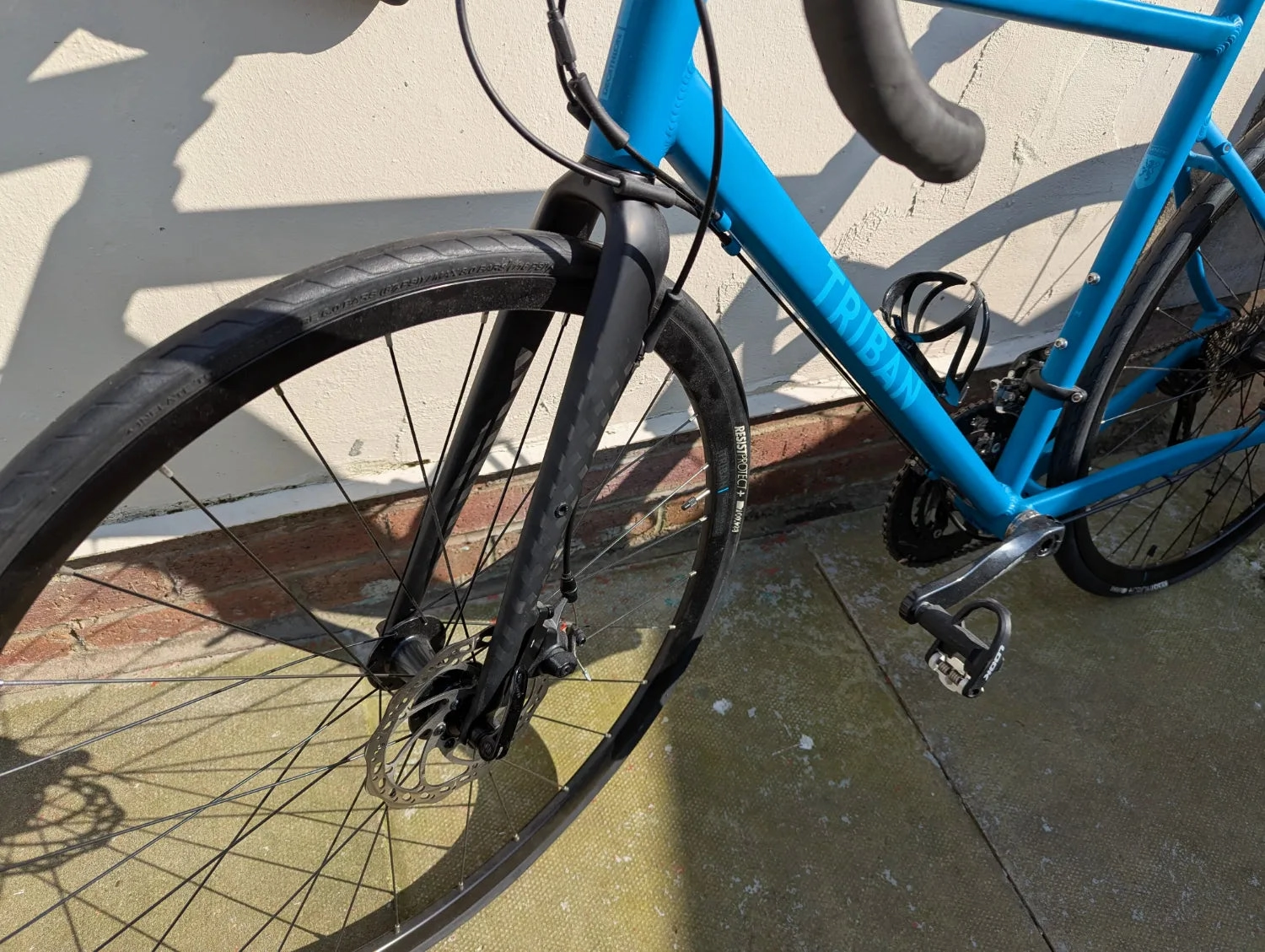 TRIBAN Cycle Touring Flat Bar Road Bike RC500 (Disc Brake) 2020