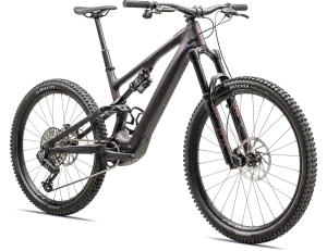 Turbo Levo SL Expert Carbon Satin Red Tint Over Carbon / Maroon / Silver Dust