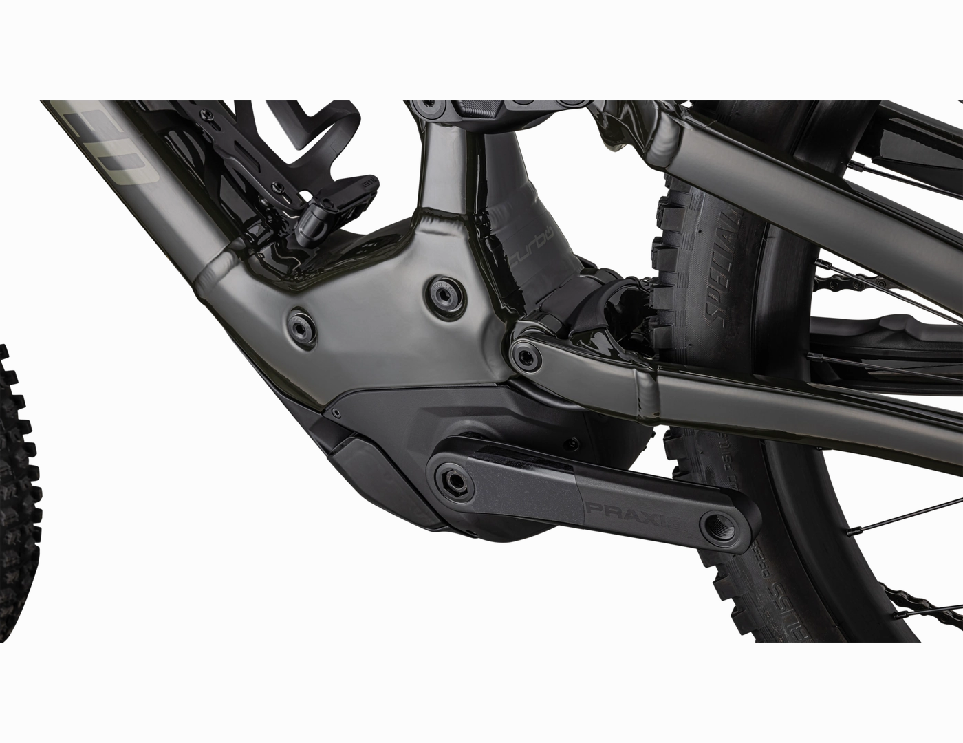 Turbo Kenevo Comp - GLOSS DARK MOSS GREEN / OAK GREEN eBike