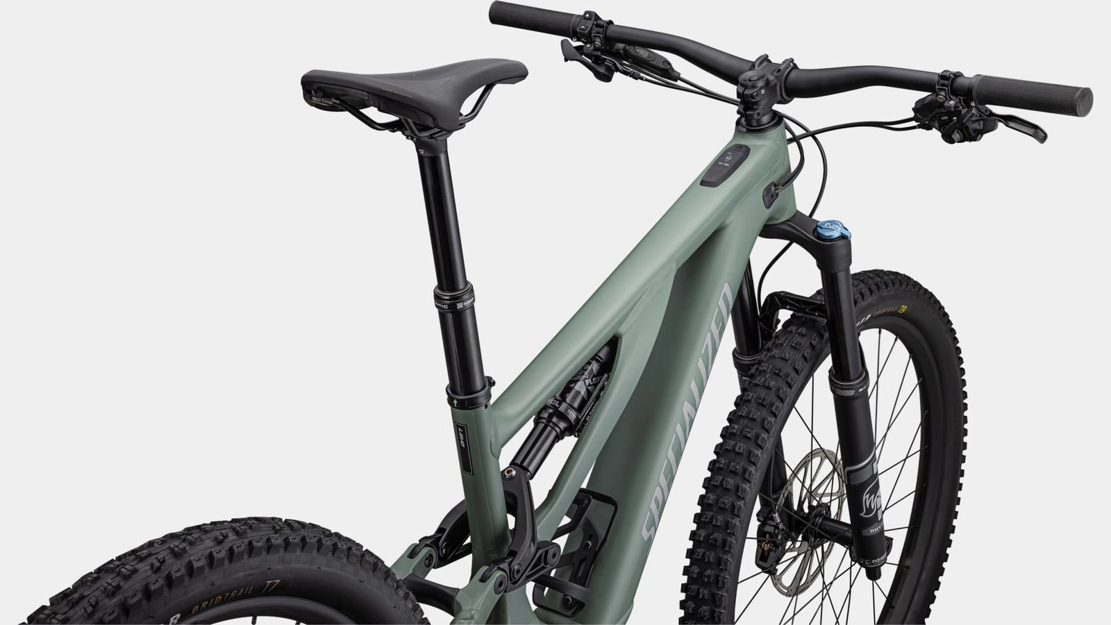Turbo Levo Comp Alloy Sage Green / Cool Grey / Black