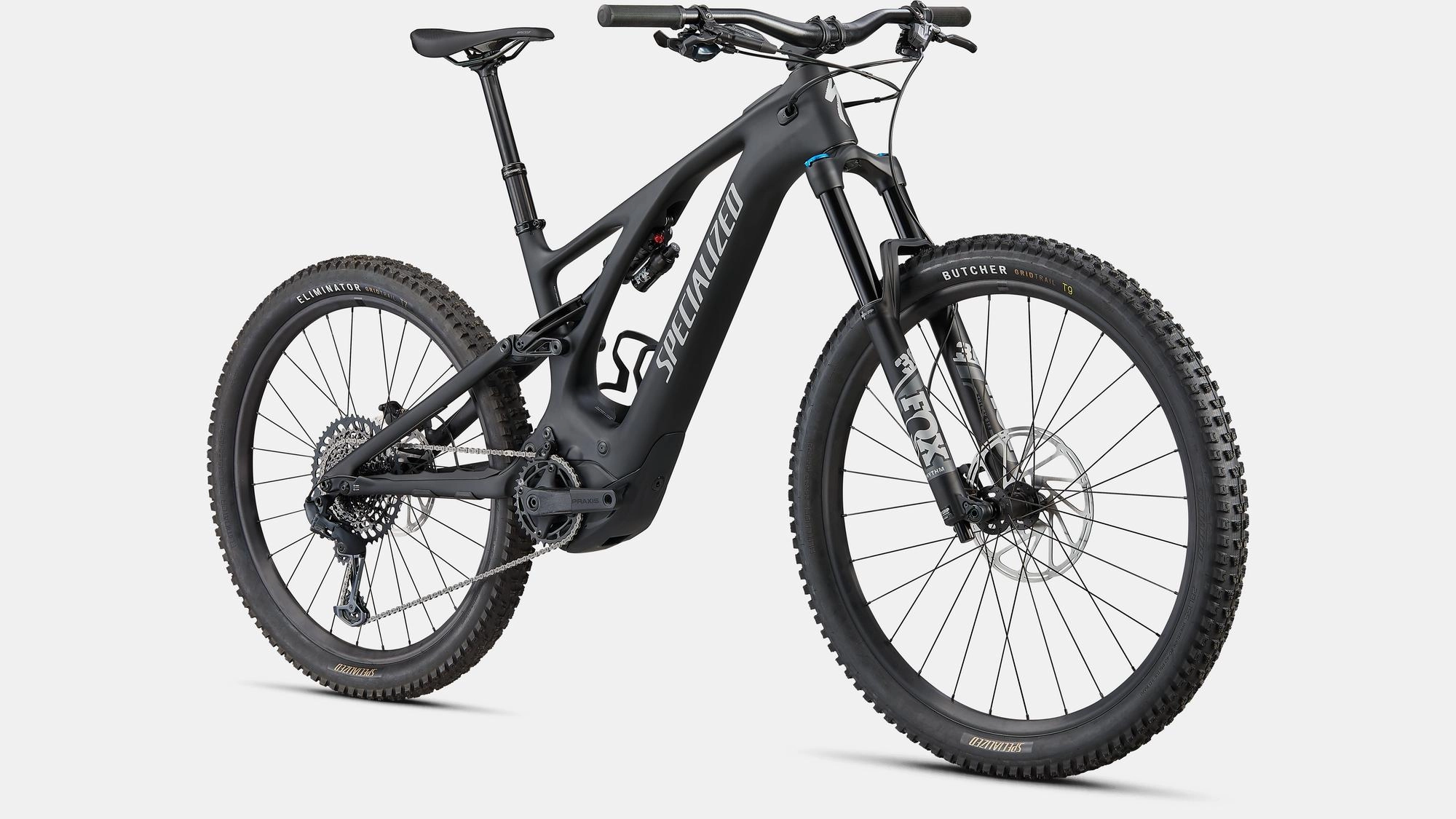 Turbo Levo Comp Carbon Satin Black / Light Silver / Gloss Black eBike
