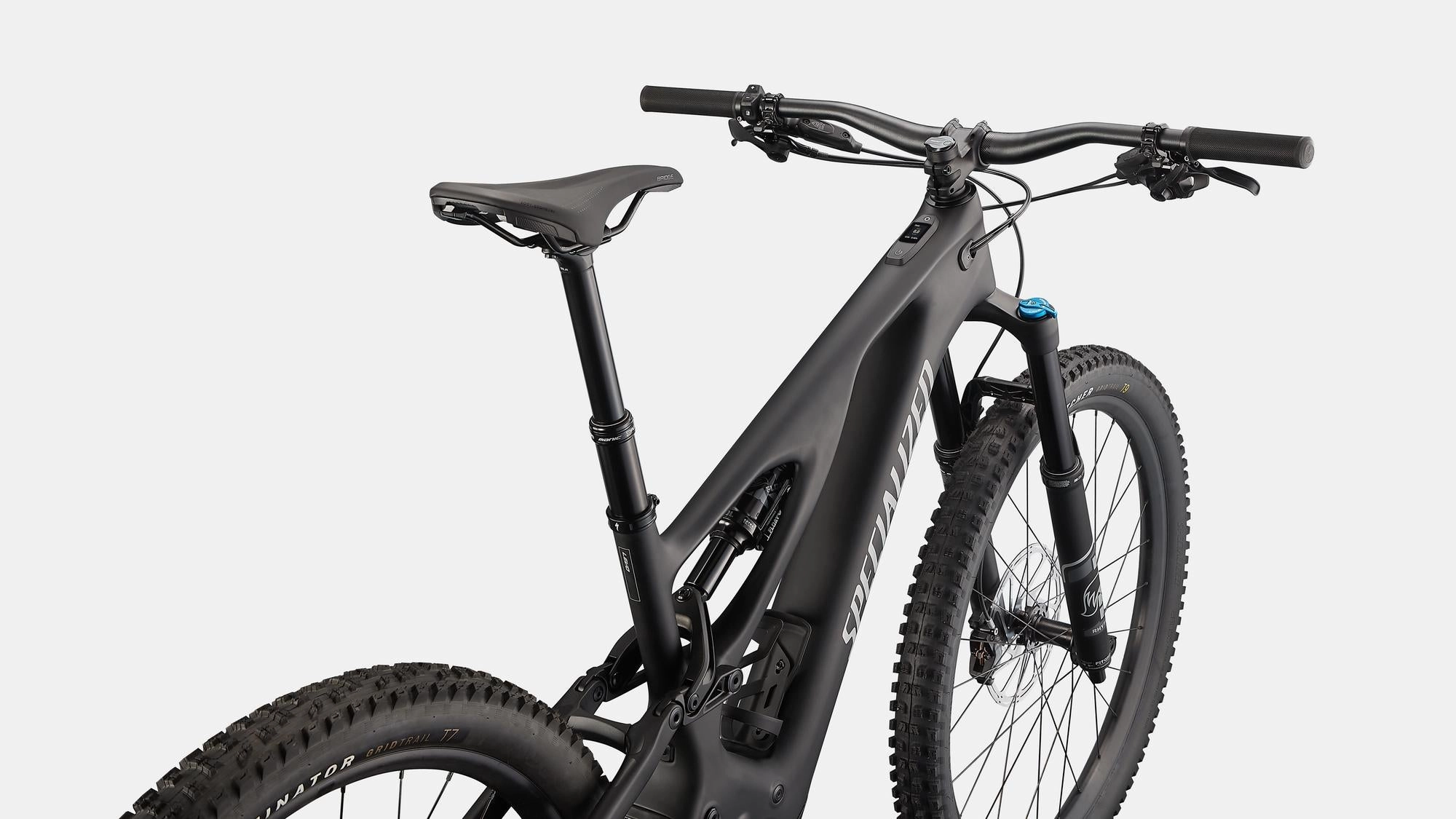 Turbo Levo Comp Carbon Satin Black / Light Silver / Gloss Black eBike