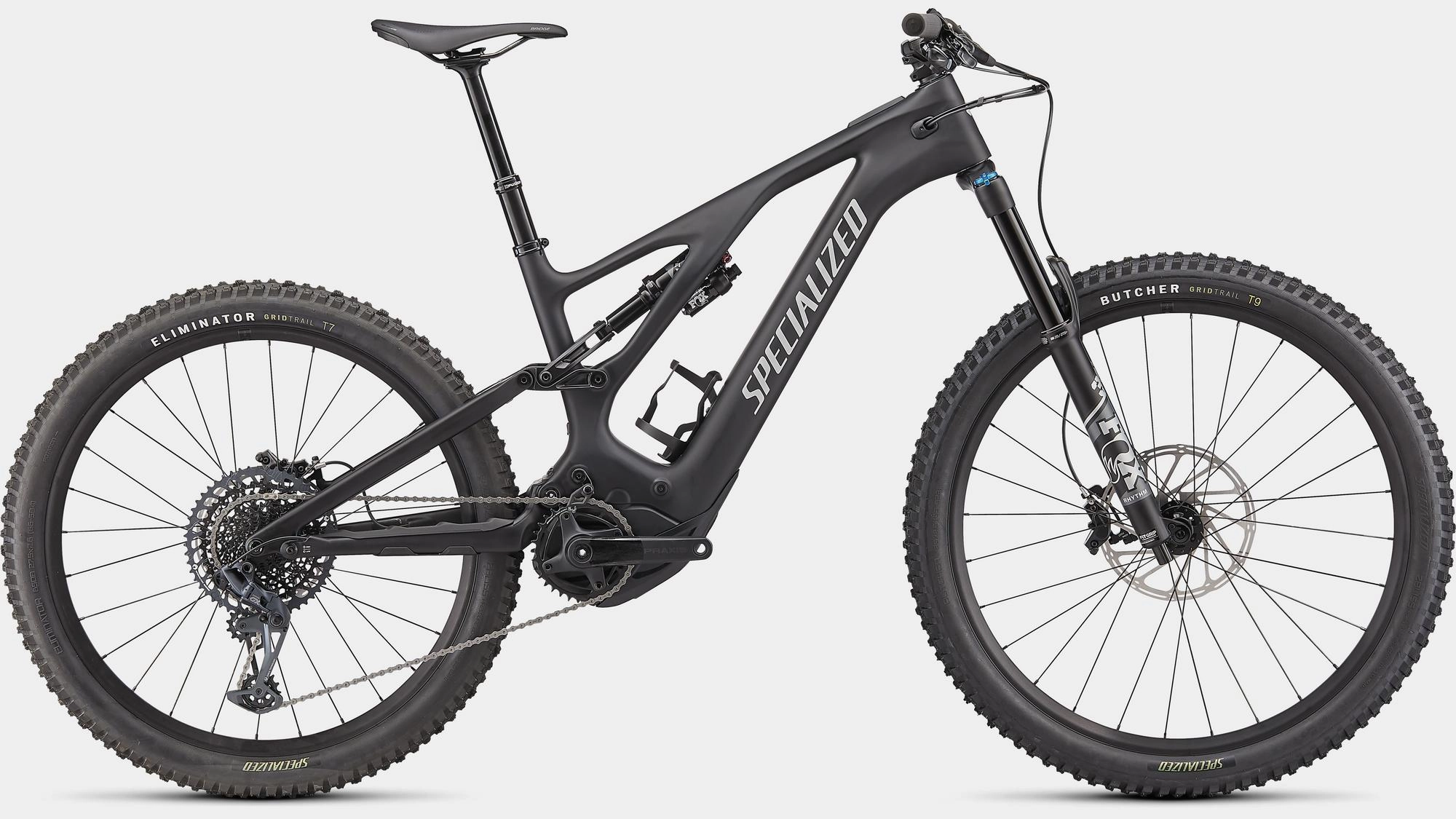 Turbo Levo Comp Carbon Satin Black / Light Silver / Gloss Black eBike