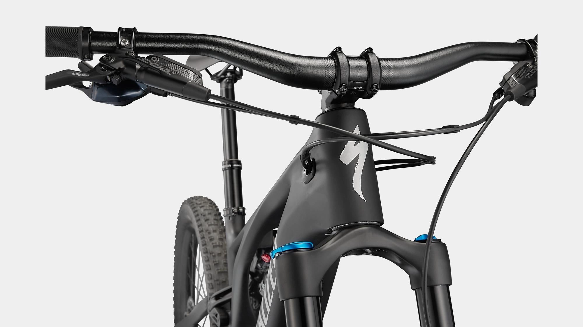Turbo Levo Comp Carbon Satin Black / Light Silver / Gloss Black eBike
