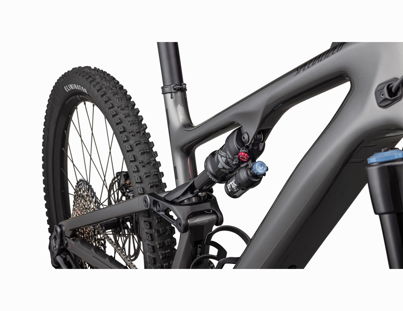 Turbo Levo SL Expert Carbon Gloss Smoke / Gloss Black / Satin Flo Red / Silver Dust