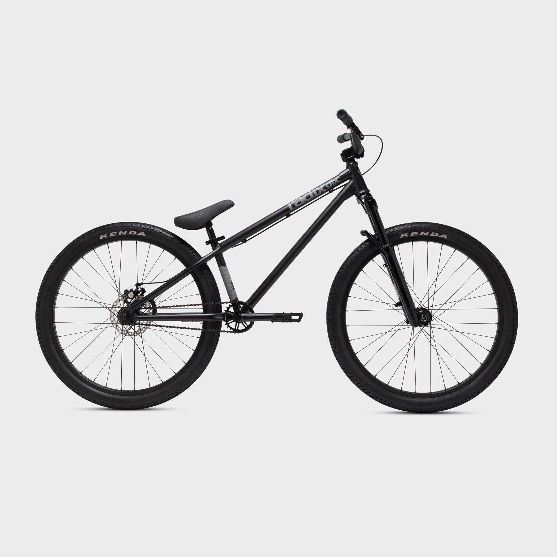 Verde Radix DLX Dirt Jumper 26 Complete Bike - Black